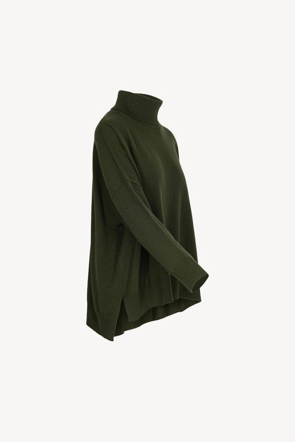 Dolcevita Over in Puro Cashmere Foresta