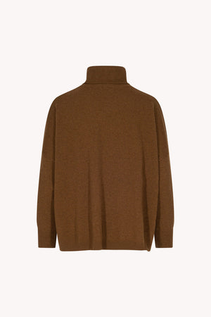 Dolcevita Over in Puro Cashmere Terracotta