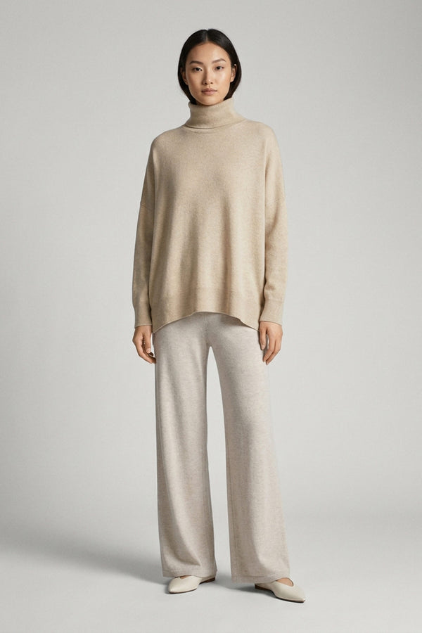 Dolcevita Over in Puro Cashmere Avena