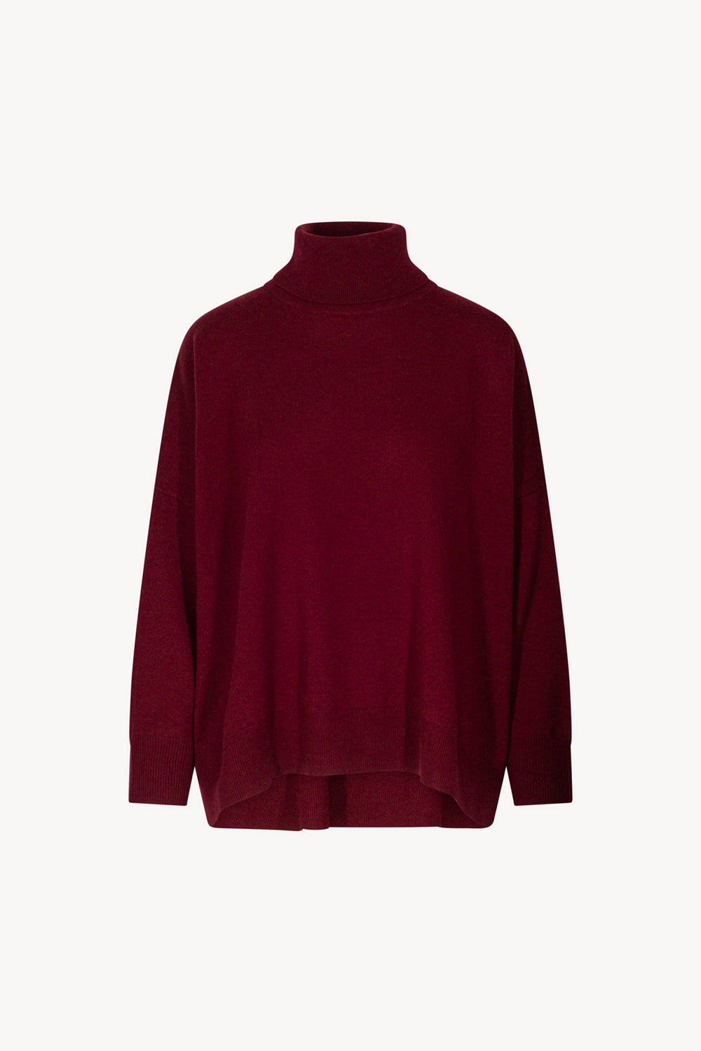 Dolcevita Over in Puro Cashmere Melograno