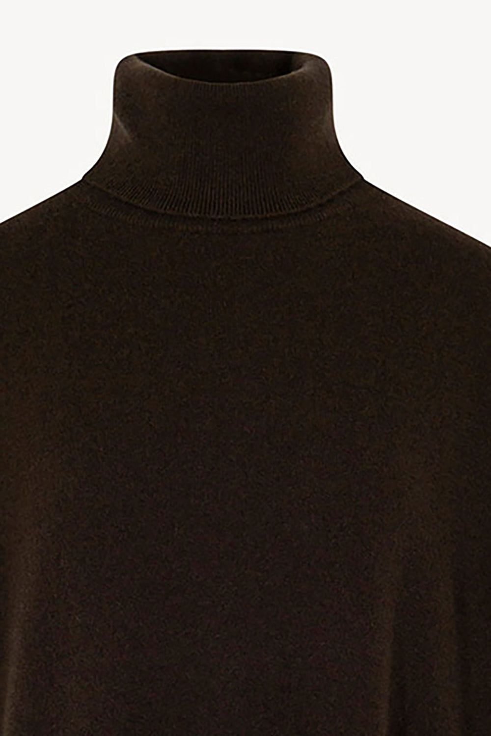 Dolcevita Maxi con Tasca in Puro Cashmere Mocha