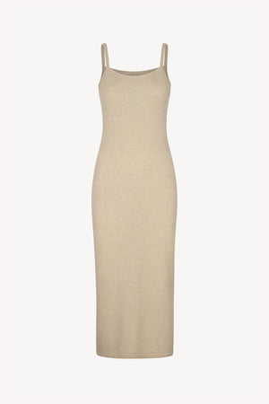 Abito Sottoveste in Puro Cashmere Avena