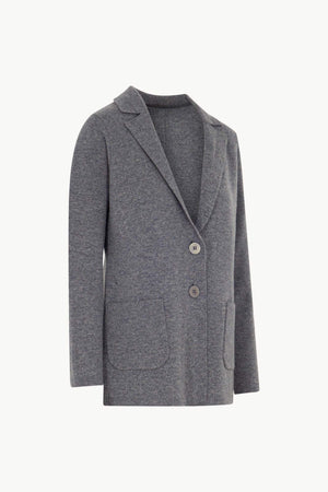 Blazer in Punto Stoffa in Puro Cashmere Derby