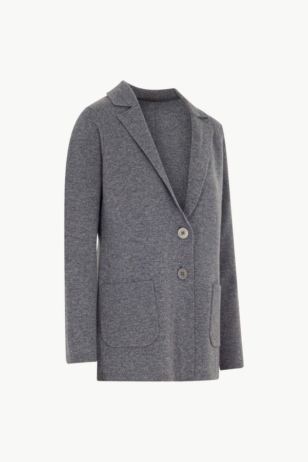 Blazer in Punto Stoffa in Puro Cashmere Derby