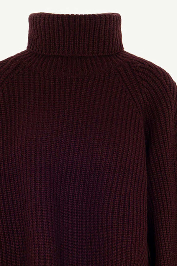 Dolcevita a Costa Inglese in Puro Cashmere Acero