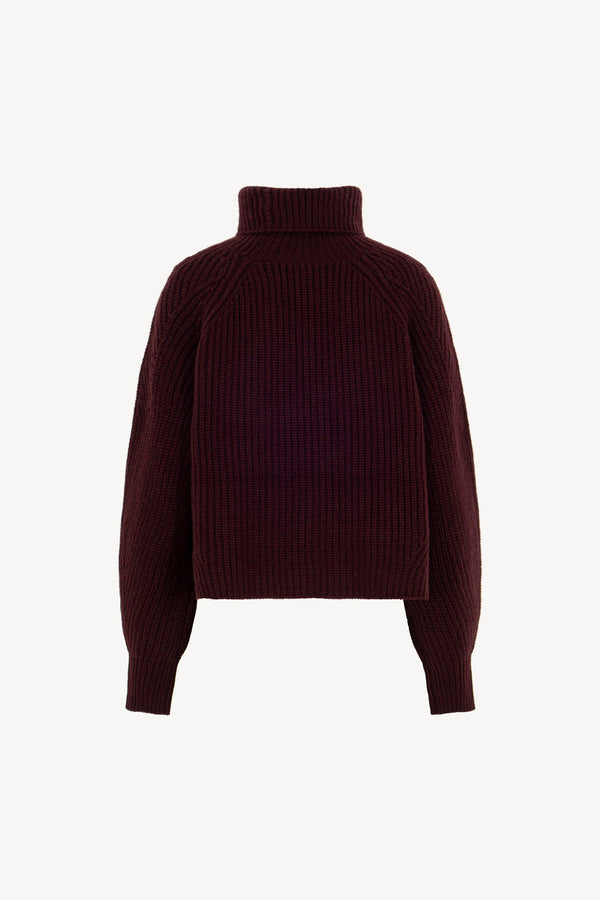 Dolcevita a Costa Inglese in Puro Cashmere Acero