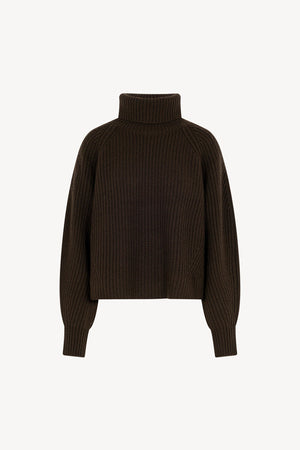 Dolcevita a Costa Inglese in Puro Cashmere Mocha