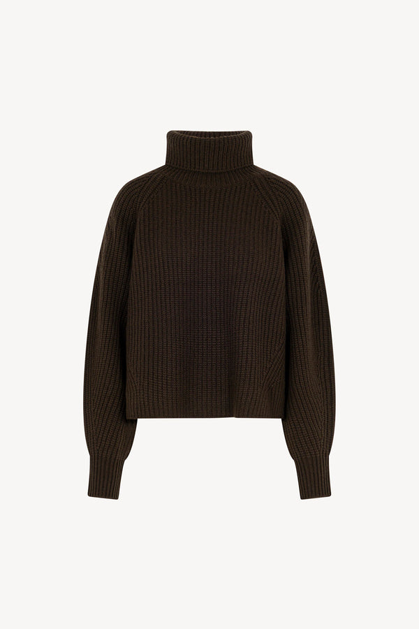 Dolcevita a Costa Inglese in Puro Cashmere Mocha