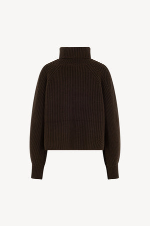 Dolcevita a Costa Inglese in Puro Cashmere Mocha