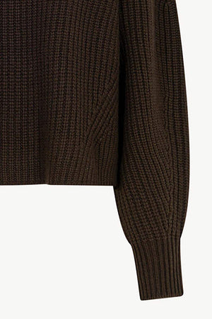 Dolcevita a Costa Inglese in Puro Cashmere Mocha