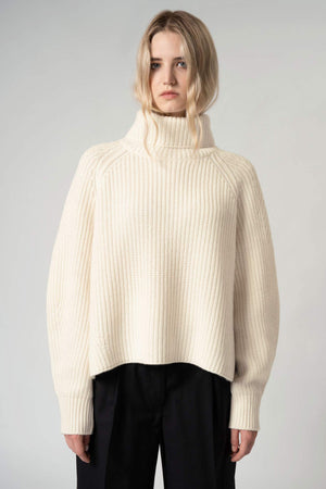 Dolcevita a Costa Inglese in Puro Cashmere Mocha