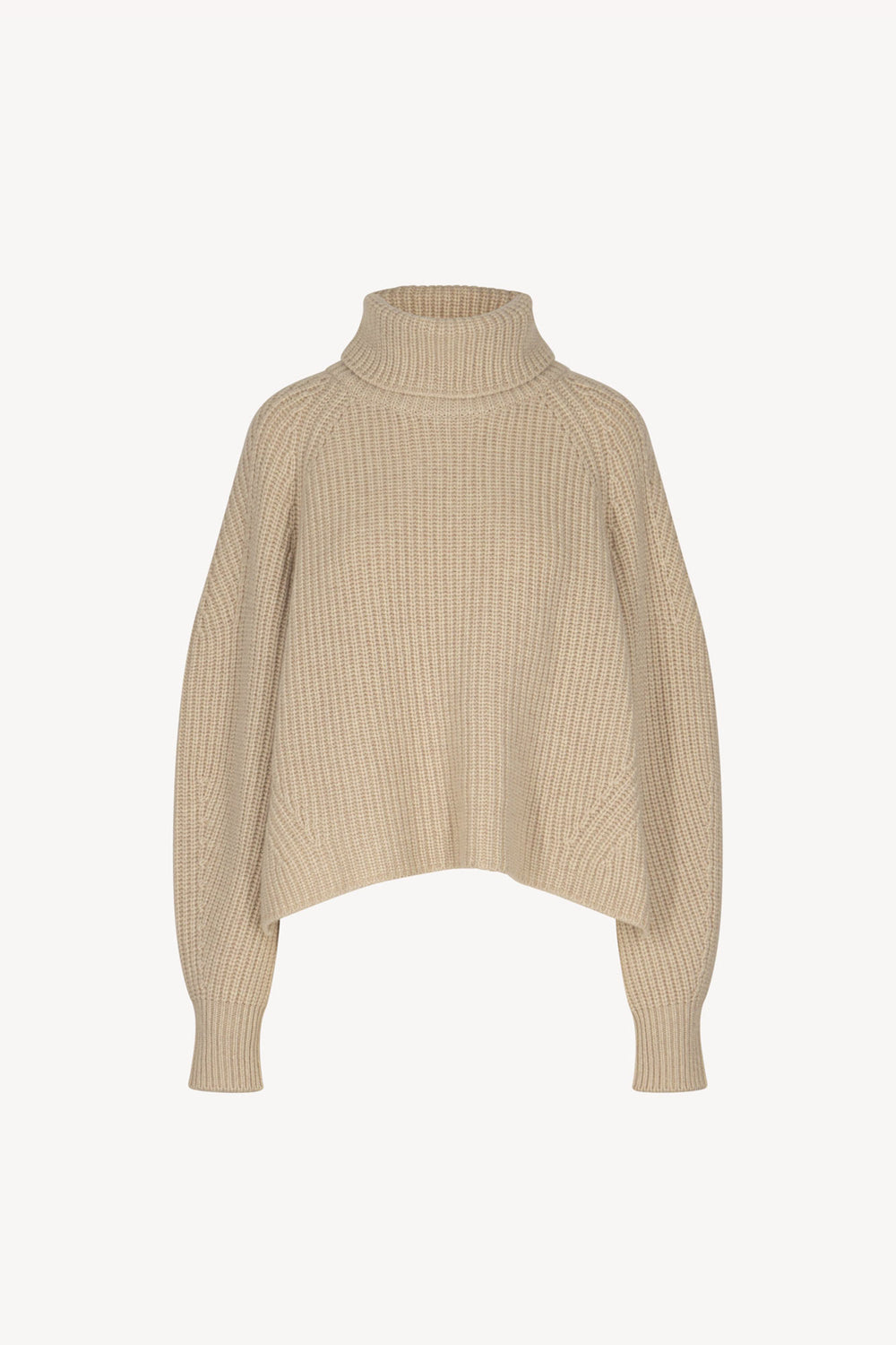 Dolcevita a Costa Inglese in Puro Cashmere Avena