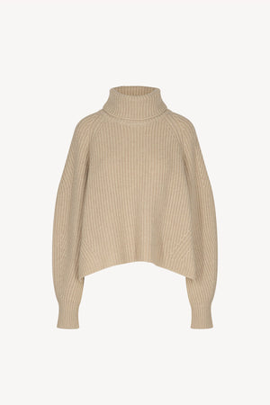 Dolcevita a Costa Inglese in Puro Cashmere Avena