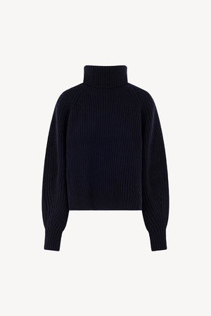 Dolcevita a Costa Inglese in Puro Cashmere Notte