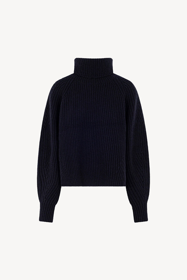 Dolcevita a Costa Inglese in Puro Cashmere Notte