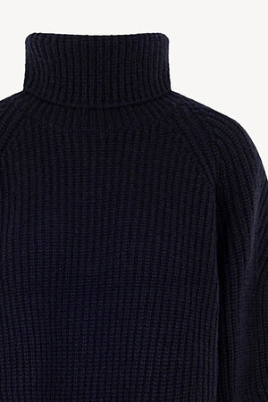 Dolcevita a Costa Inglese in Puro Cashmere Notte