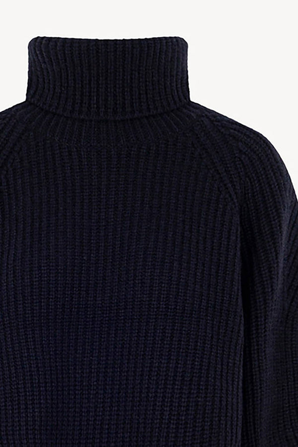 Dolcevita a Costa Inglese in Puro Cashmere Notte