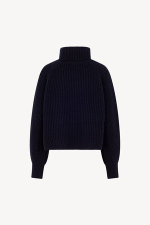 Dolcevita a Costa Inglese in Puro Cashmere Notte