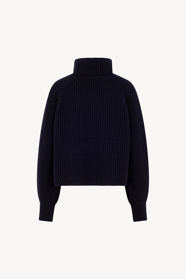 Dolcevita a Costa Inglese in Puro Cashmere Notte