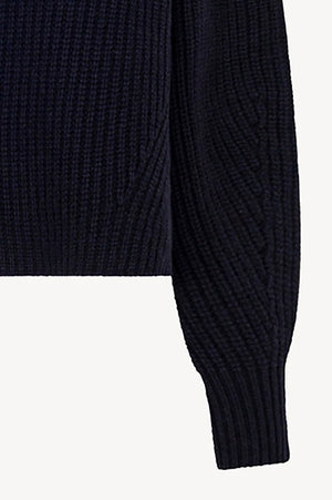 Dolcevita a Costa Inglese in Puro Cashmere Notte