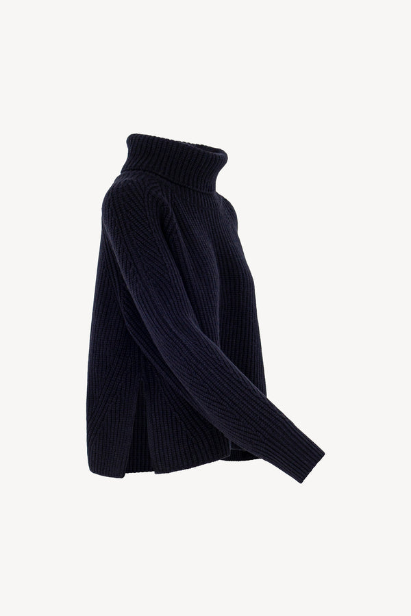 Dolcevita a Costa Inglese in Puro Cashmere Notte