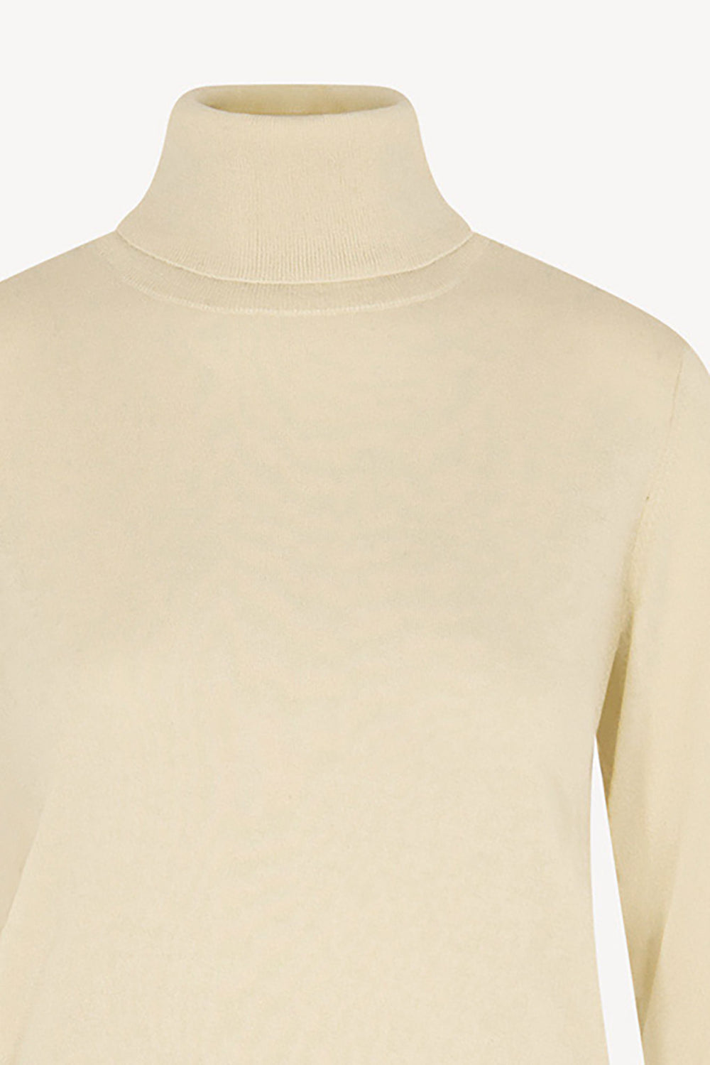 Maglia Dolcevita in Seta Cashmere Extrafine Avorio