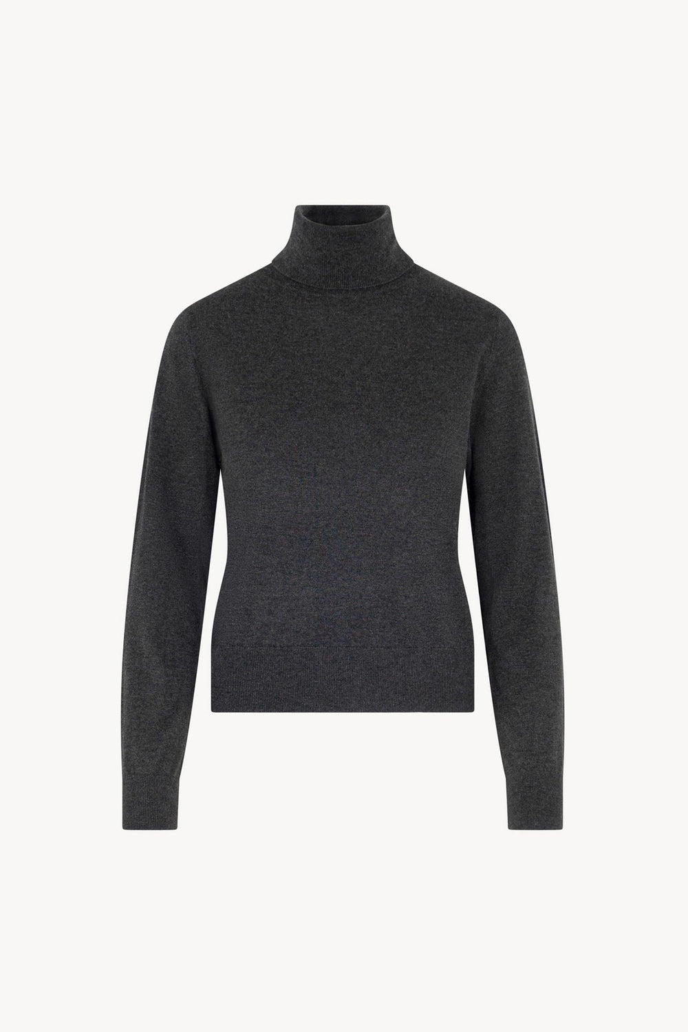 Maglia Dolcevita in Seta Cashmere Extrafine Grigio