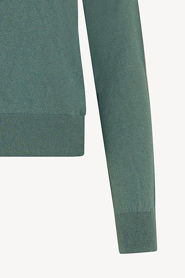 Maglia Dolcevita in Seta Cashmere Extrafine Lichene