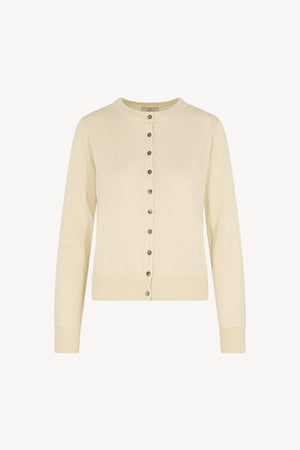 Cardigan in Seta Cashmere Extrafine Avorio