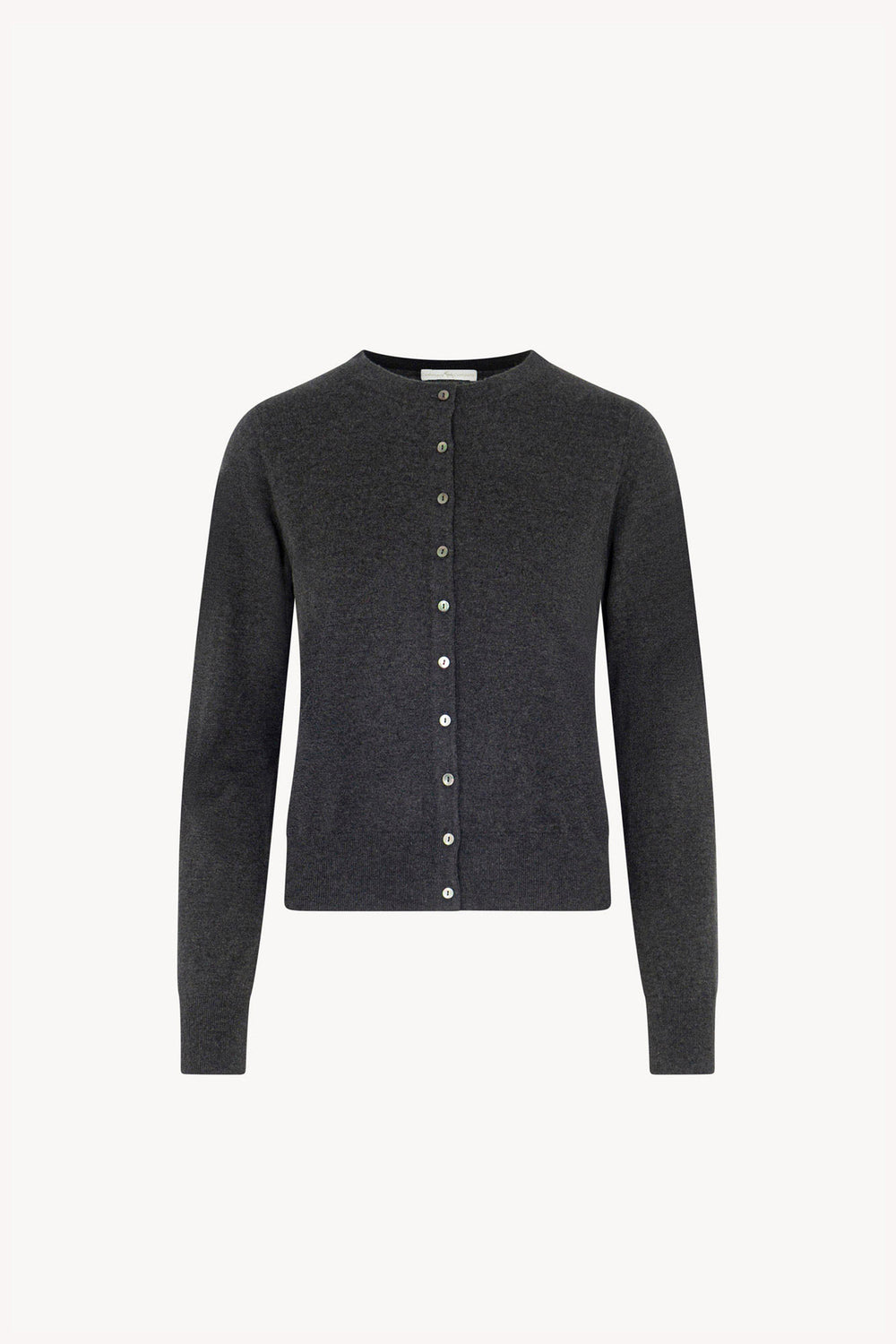 Cardigan in Seta Cashmere Extrafine Grigio