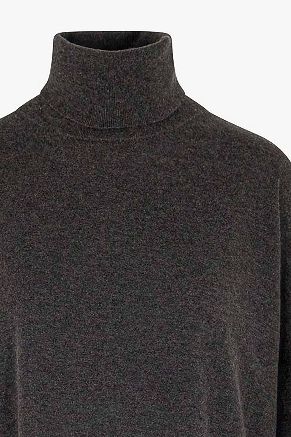 Dolcevita Over in Seta Cashmere Extrafine Grigio