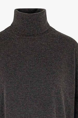 Dolcevita Over in Seta Cashmere Extrafine Grigio