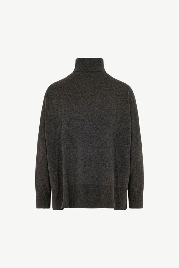 Dolcevita Over in Seta Cashmere Extrafine Grigio