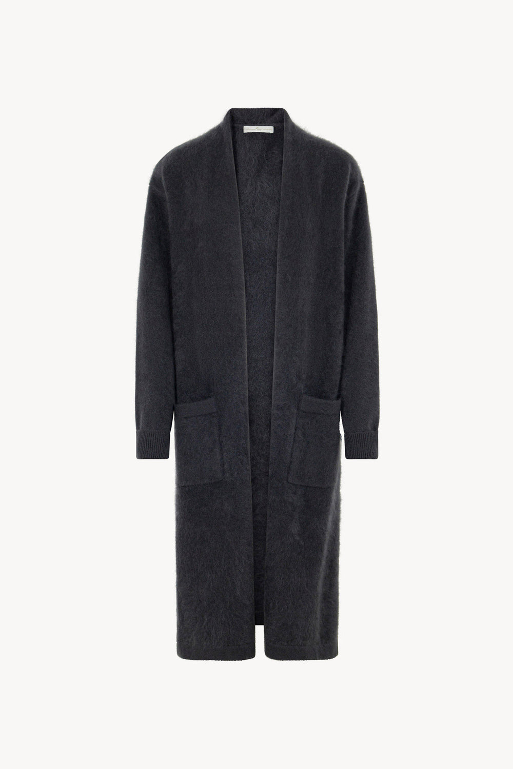 Cappotto in Puro Cashmere Spazzolato Ardesia