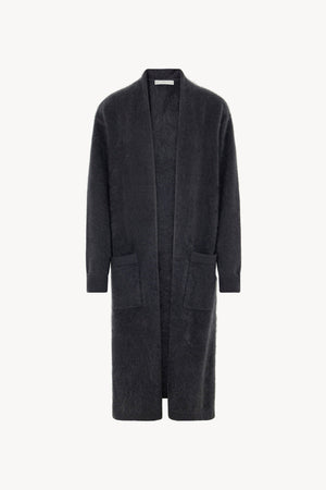 Cappotto in Puro Cashmere Spazzolato Ardesia