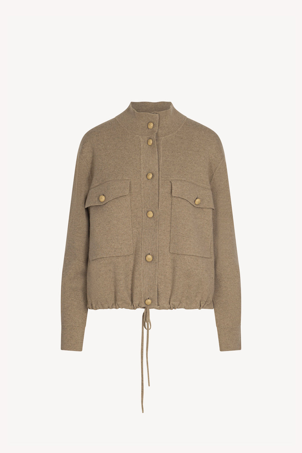 Dune Pure Cashmere Bomber Jacket in Milano Stitch