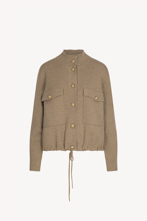Dune Pure Cashmere Bomber Jacket in Milano Stitch
