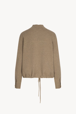 Dune Pure Cashmere Bomber Jacket in Milano Stitch