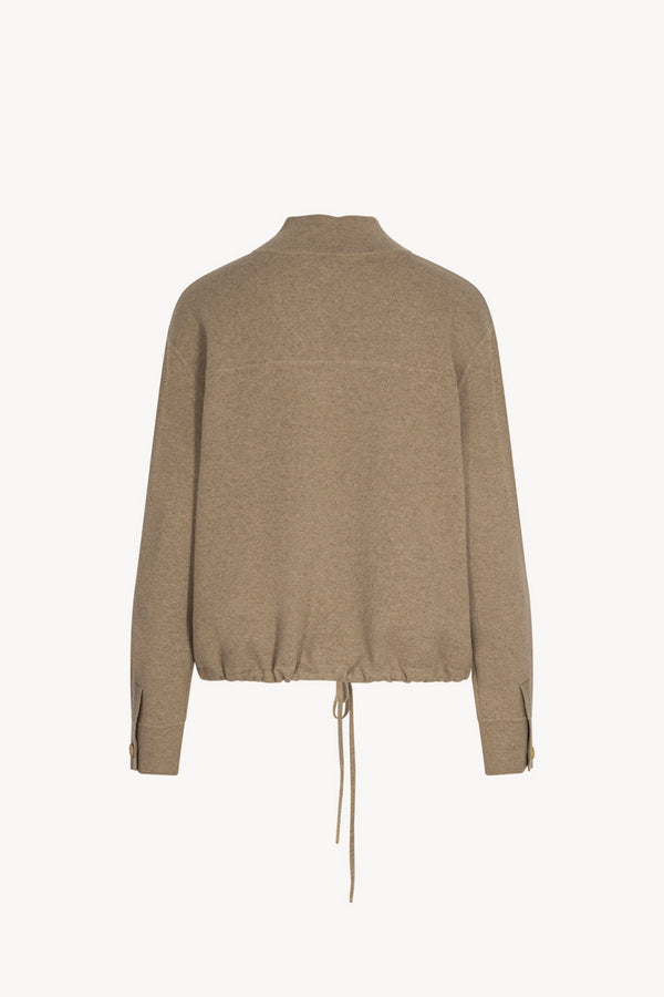 Dune Pure Cashmere Bomber Jacket in Milano Stitch