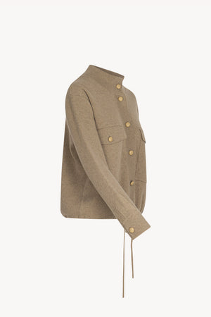 Dune Pure Cashmere Bomber Jacket in Milano Stitch