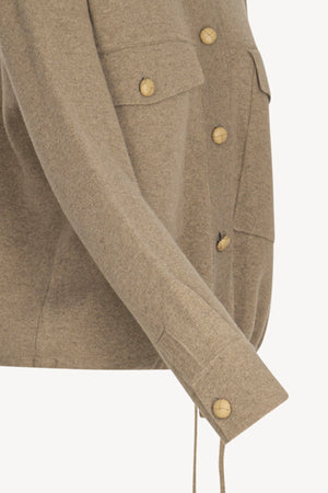 Dune Pure Cashmere Bomber Jacket in Milano Stitch