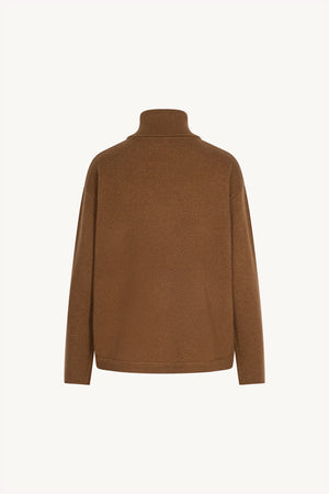 Dolcevita 4 Fili in Puro Cashmere Terracotta
