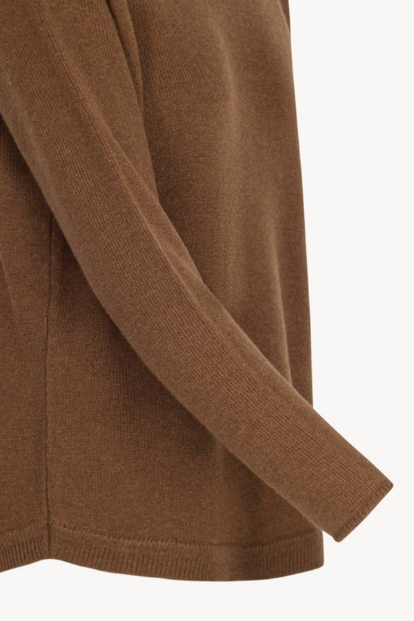 Dolcevita 4 Fili in Puro Cashmere Terracotta