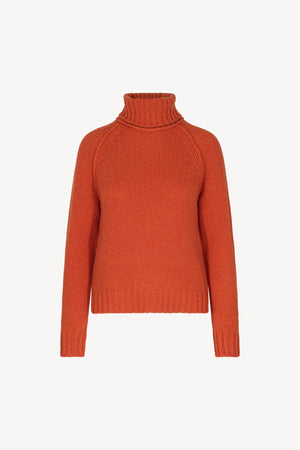 Dolcevita Manica Raglan 10 Fili in Puro Cashmere Spezie