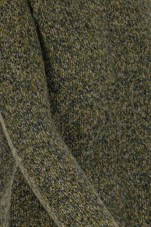 Dolcevita Manica Raglan 10 Fili in Puro Cashmere Moulinè Foresta
