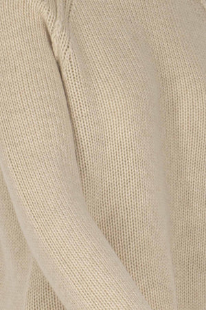 Girocollo Manica Raglan 10 Fili in Puro Cashmere Avena
