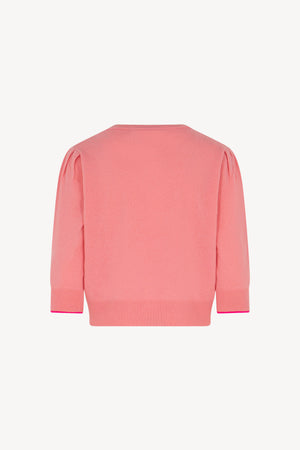 Maglia intarsio palme Puro Cashmere