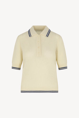 Polo rete mezza manica Puro Cashmere