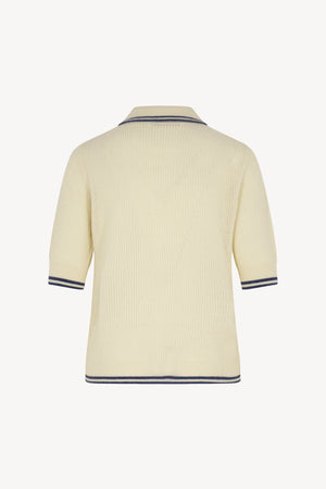 Polo rete mezza manica Puro Cashmere