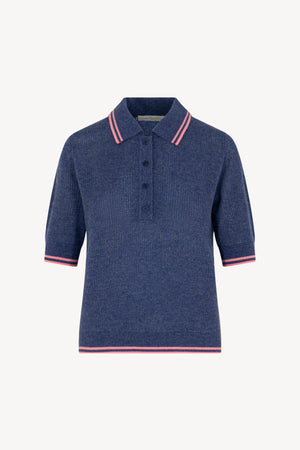 Polo rete mezza manica Puro Cashmere